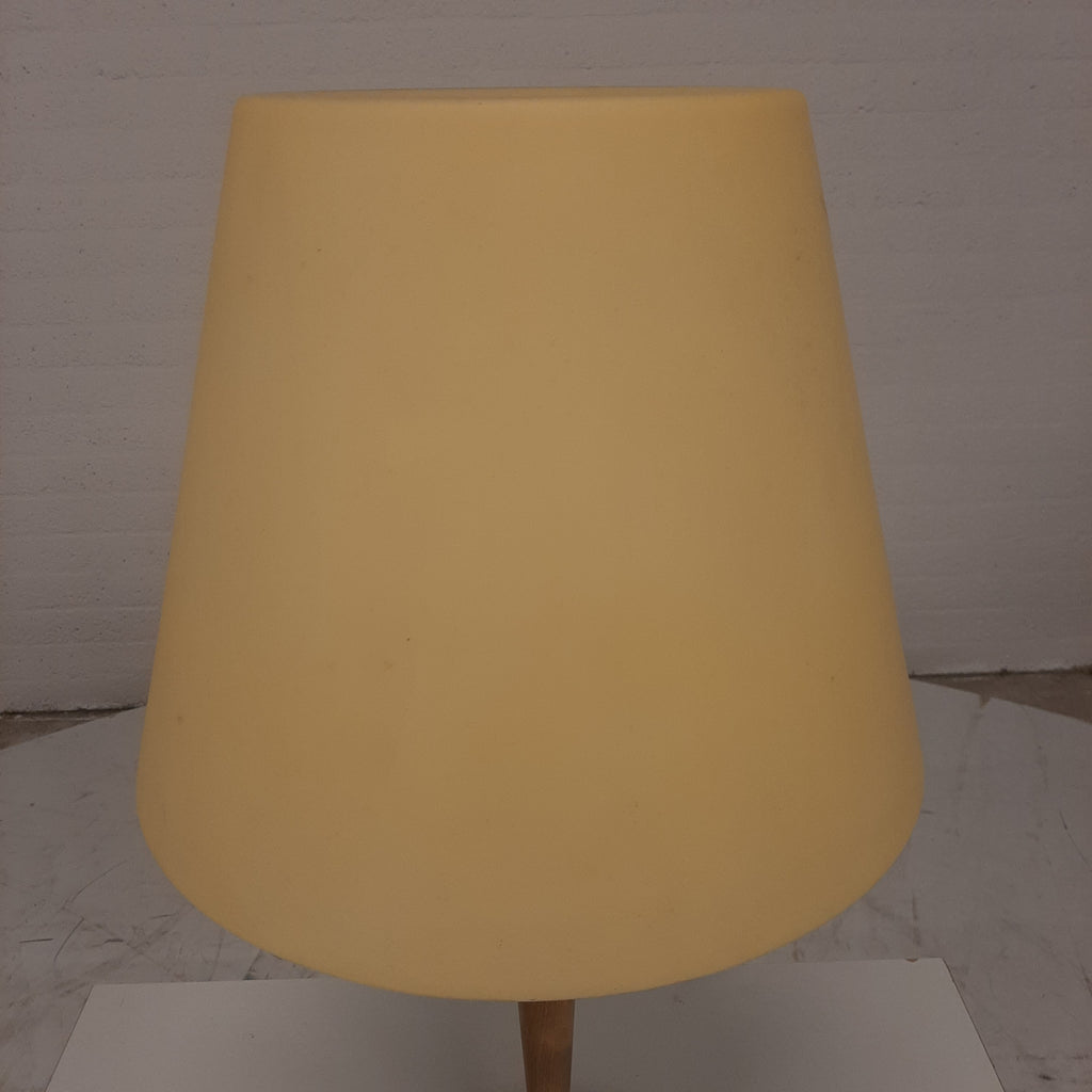 Mid century modern lamp zware kwaliteit messing voet