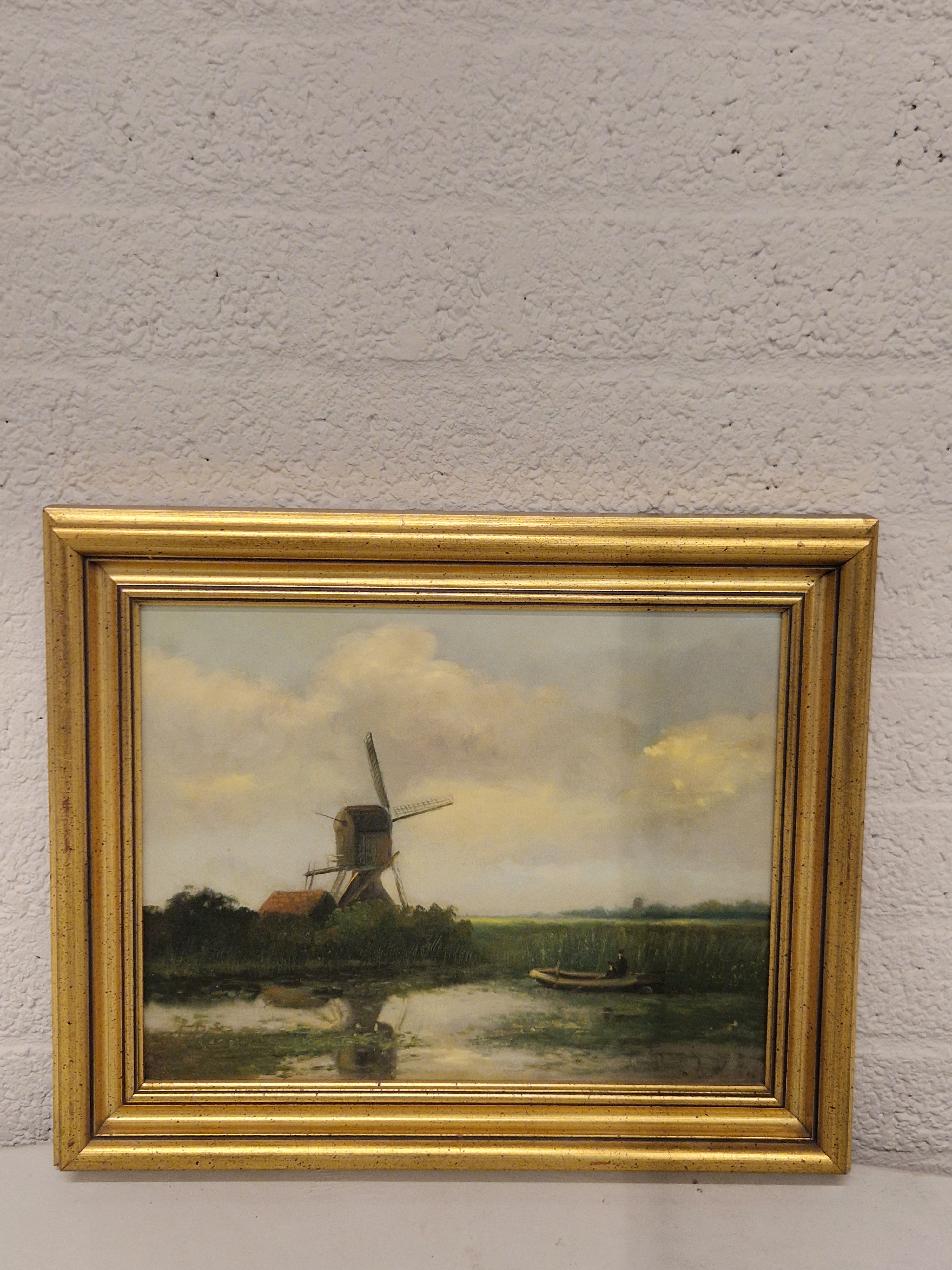 39x49 cm, olieverf