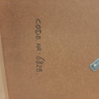 Schilderij 3 personen geel rood blauw