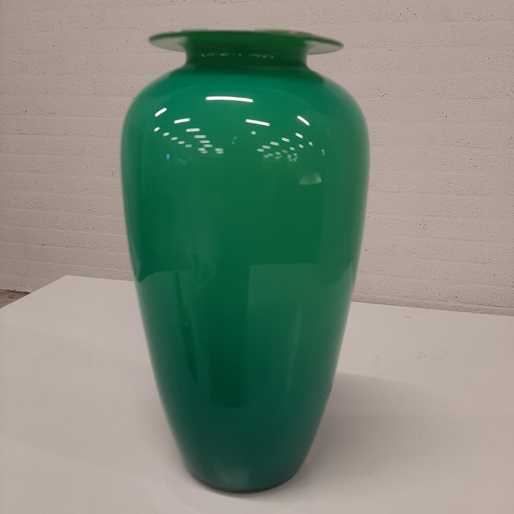 Mondgeblazen glas vaas Carlo Nason 1970 Italië