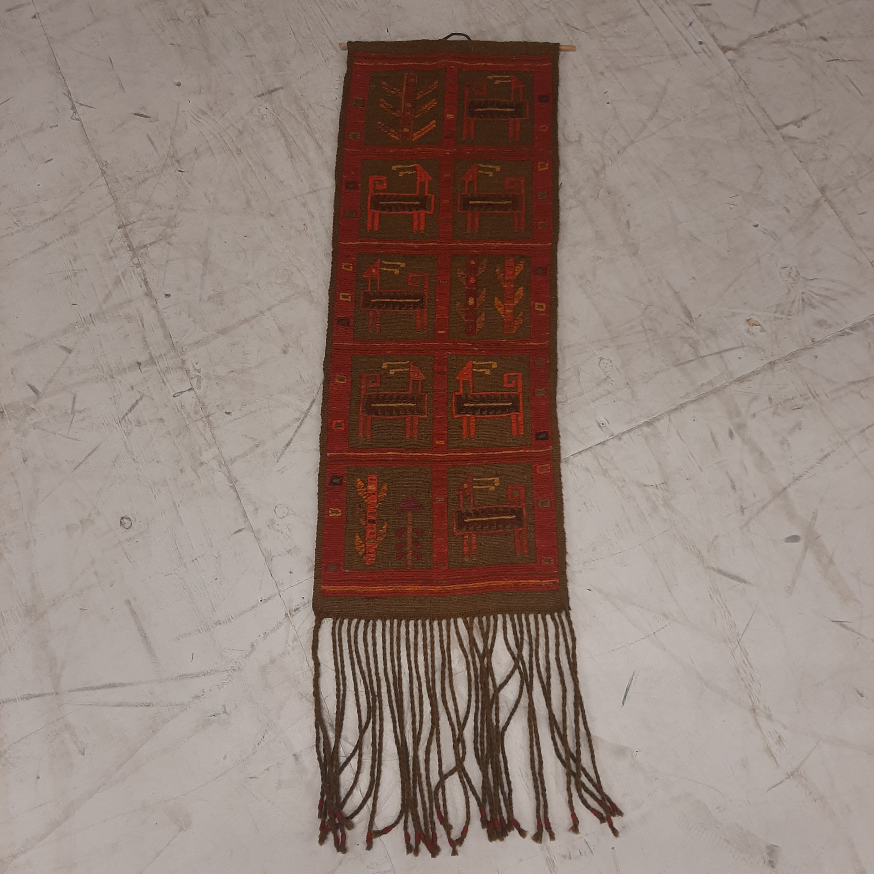 Wandkleed Sumak