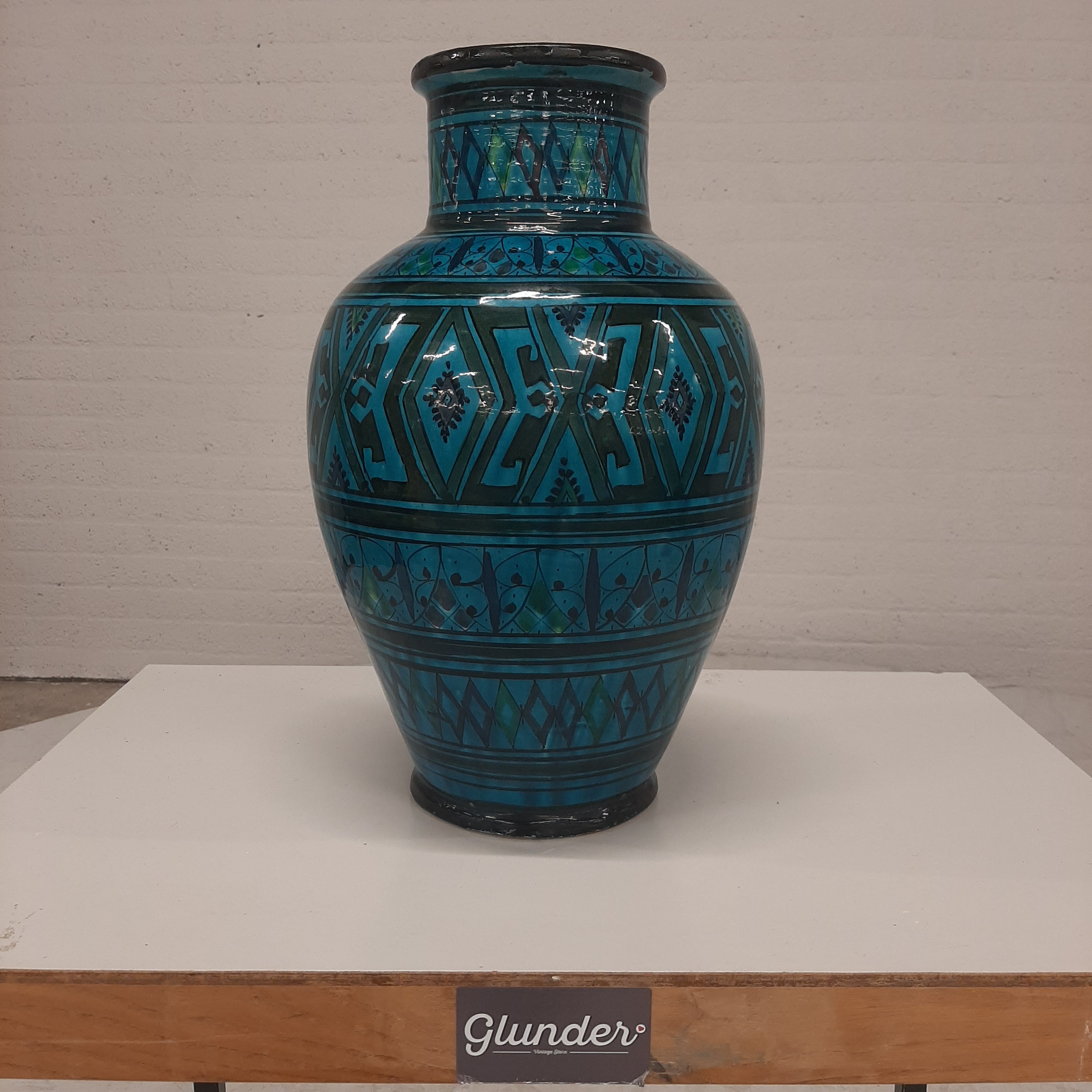 Vaas turquoise