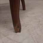 Antiek lederen fauteuil