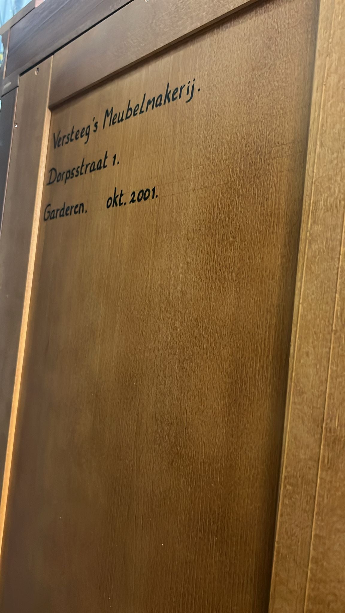 Wandkast handgemaakt