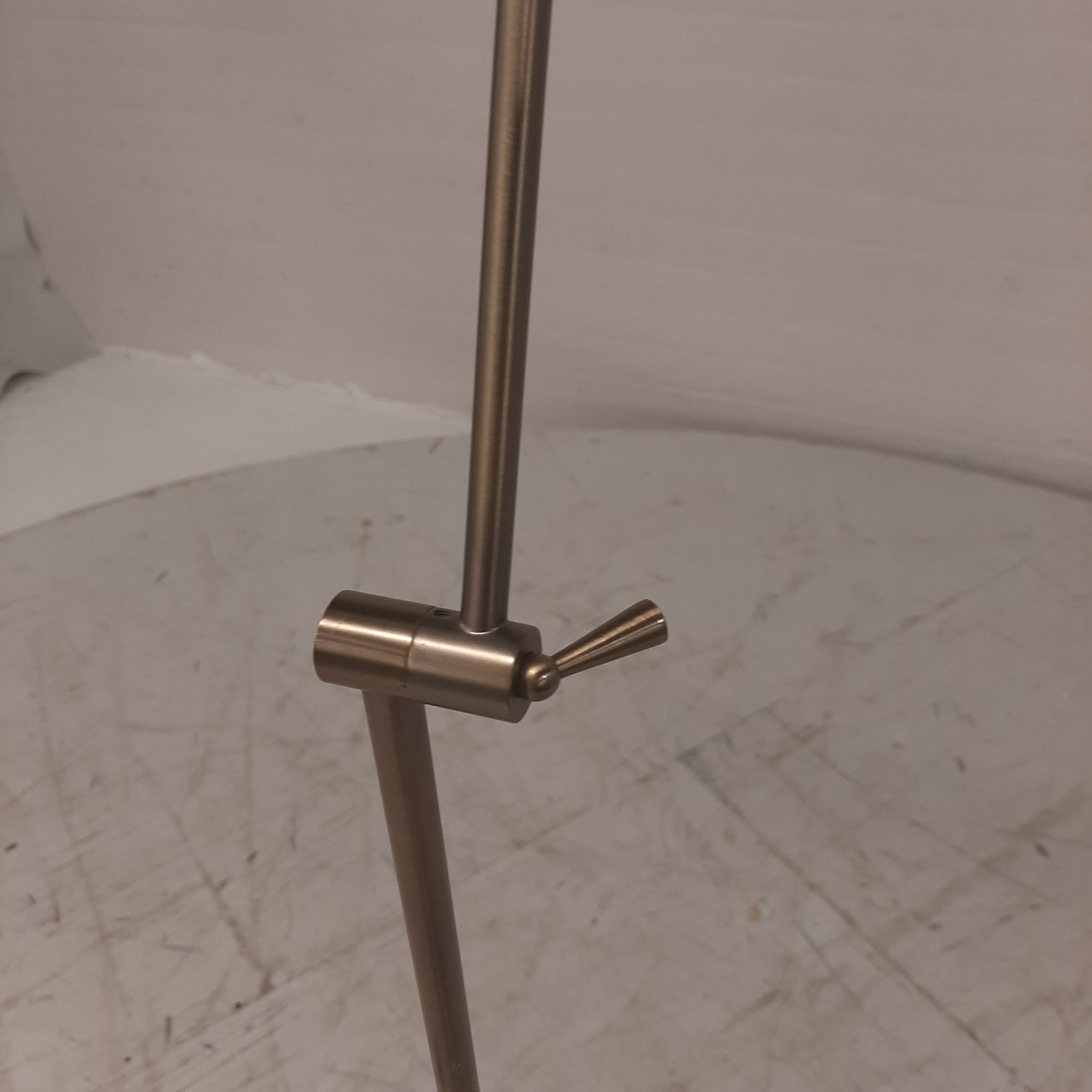 Bronzen vloerlamp