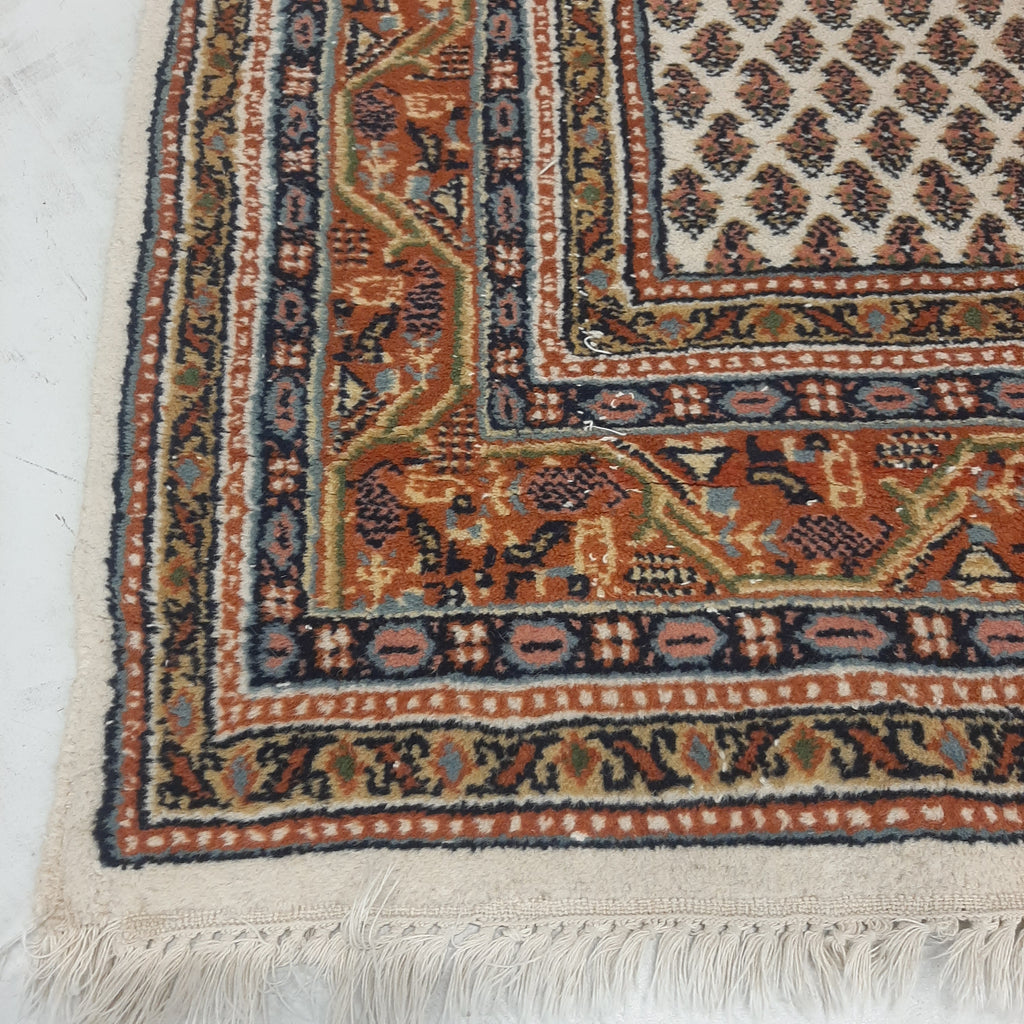 Perzisch tapijt in rood/beige tinten