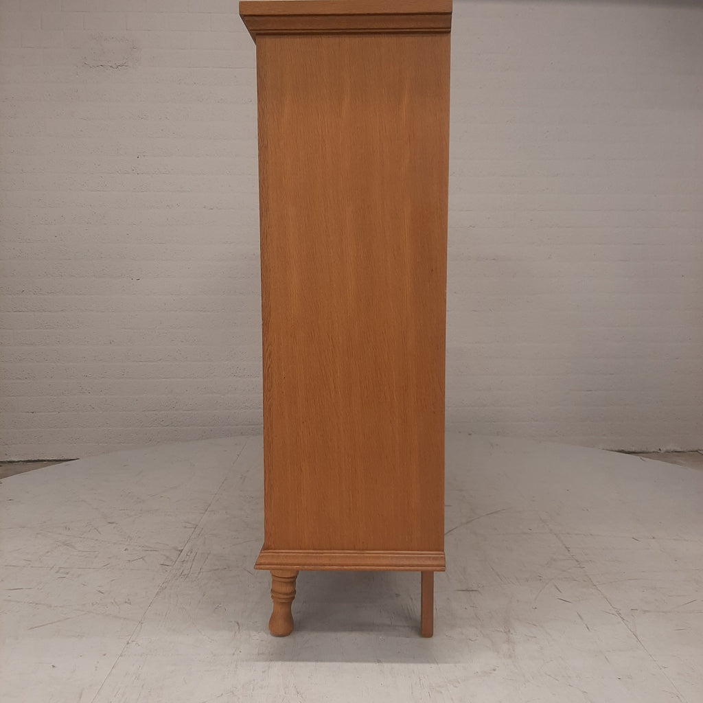 Eiken 3 deurs kast