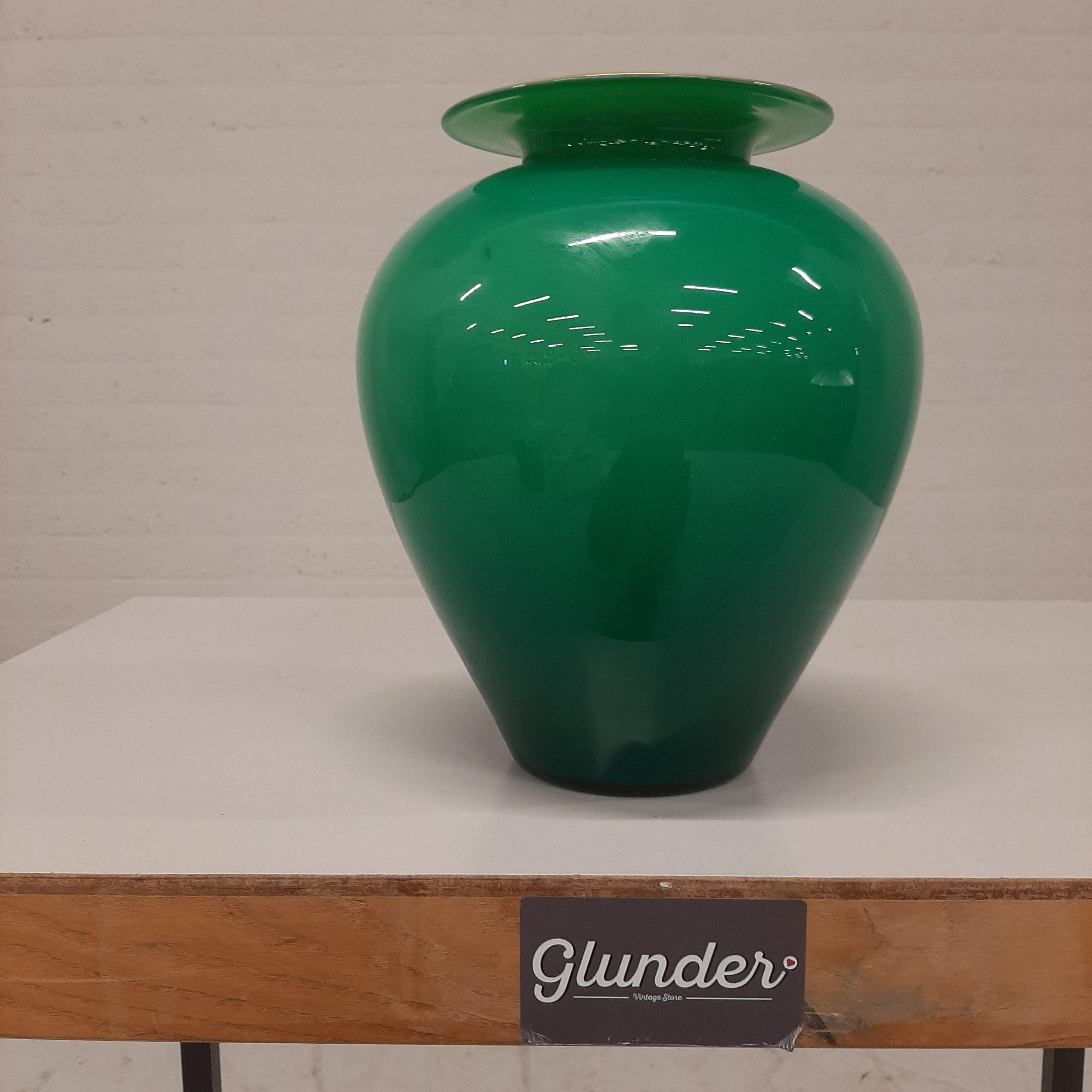 Mondgeblazen vaas van Carlo Nason, 1970, Murano, Italië. Groot