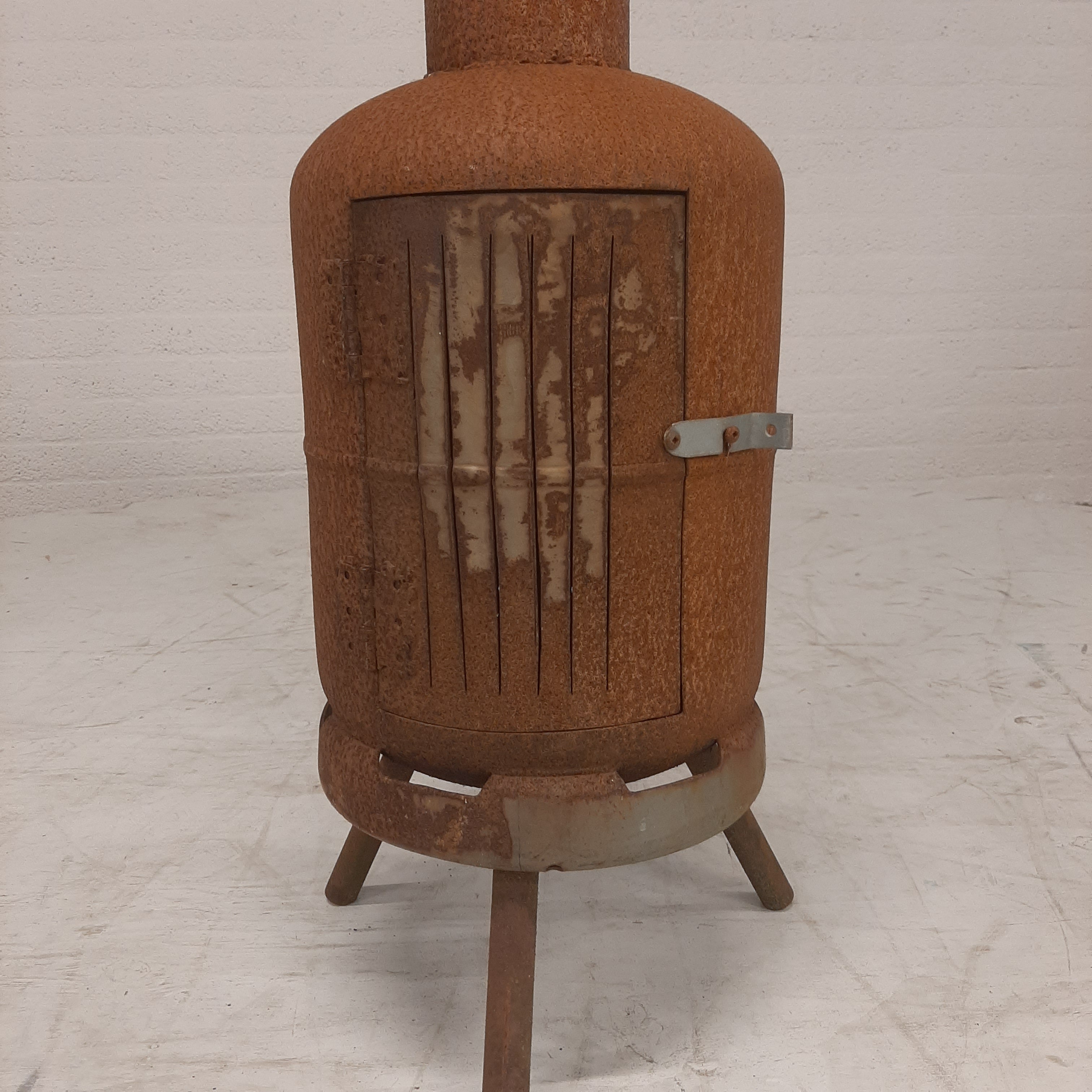Buitenkachel van gasfles