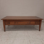 Vintage salontafel met barcompartiment