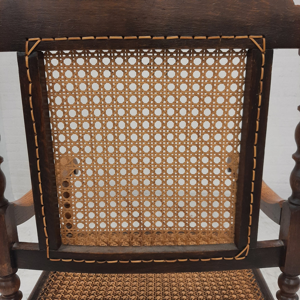 Vintage bibliotheekstoel
