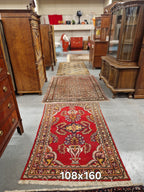 Perzisch tapijt met bloemmotief, handgeknoopt