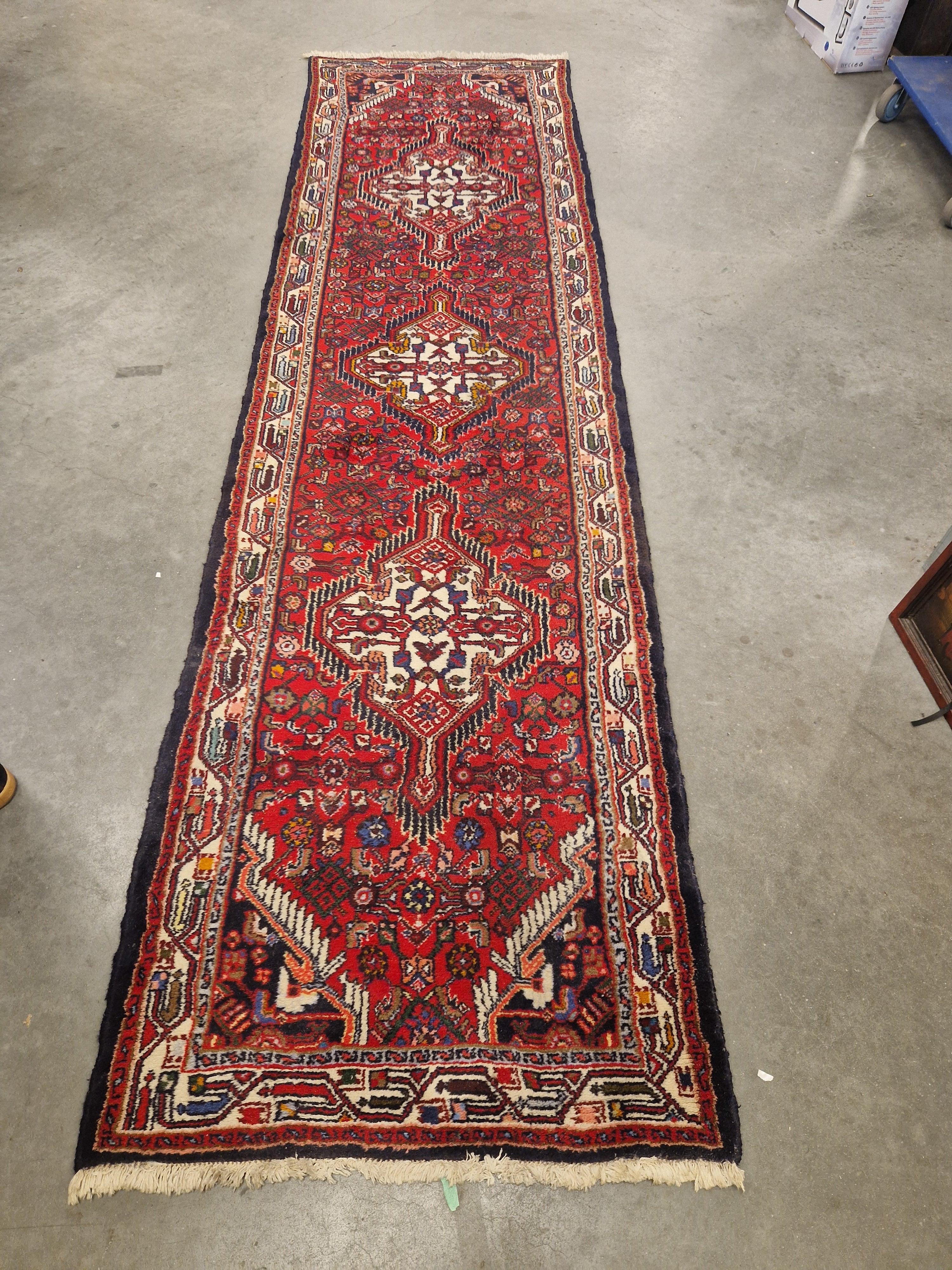 Hamadan kleed 309x85 cm