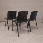 Set van 4 Tiffany Chairs zwart