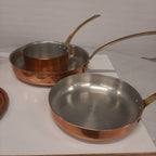 Koperen pannenset Tagus Chef 6 delig