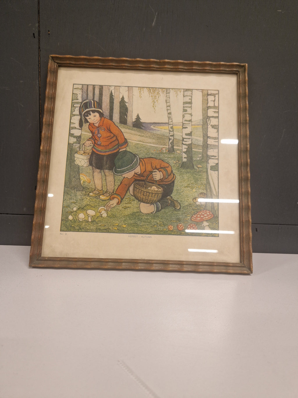 Johanna Bernadina Midderigh-Bokhorst. "Die Pilzsammler"