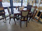 Complete set Cubaans Mahonie, rechtstreeks uit vintage inboedel