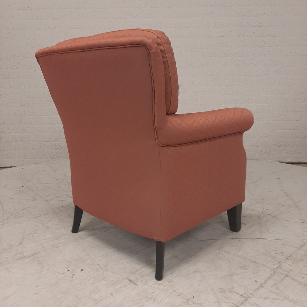 Roze fauteuil