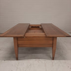 Vintage salontafel met barcompartiment