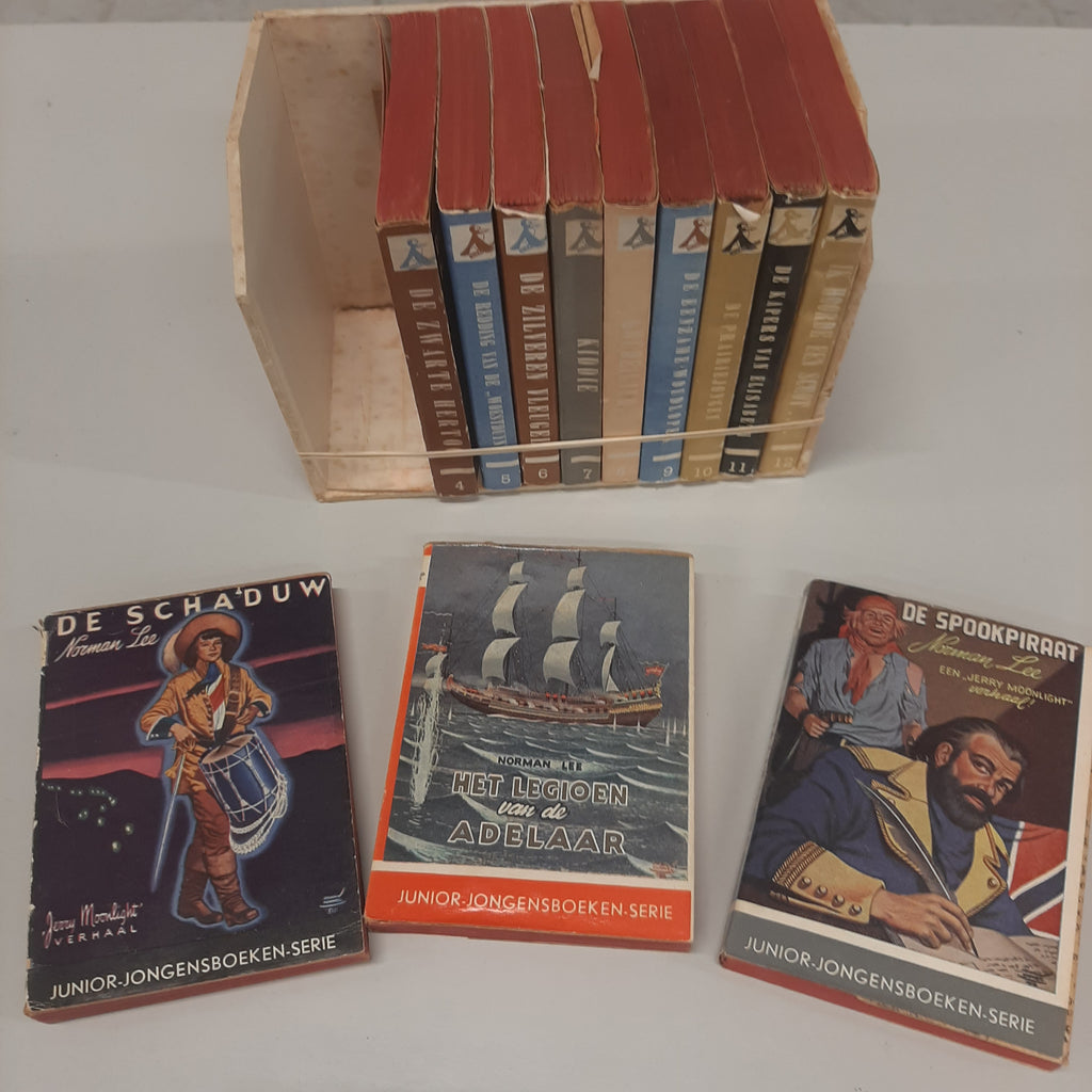 Set van 12 Junior-Jongensboeken-serie