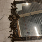 Metalen spiegel met console