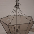 XXL Lamp Lantaarn 6 Vlakken Glas