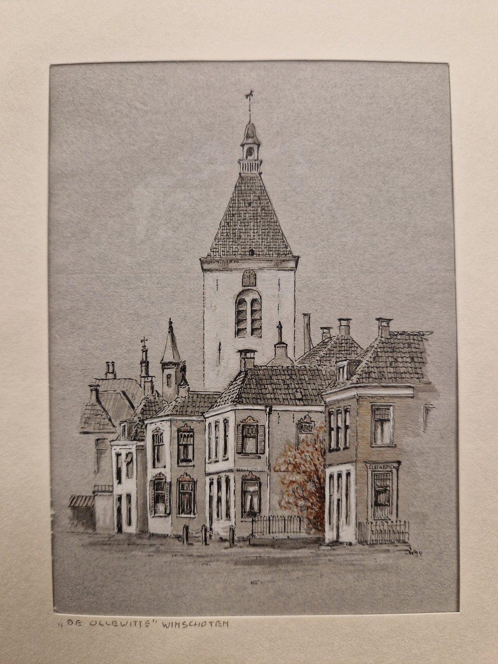 Winschoten, tekening ca 1920