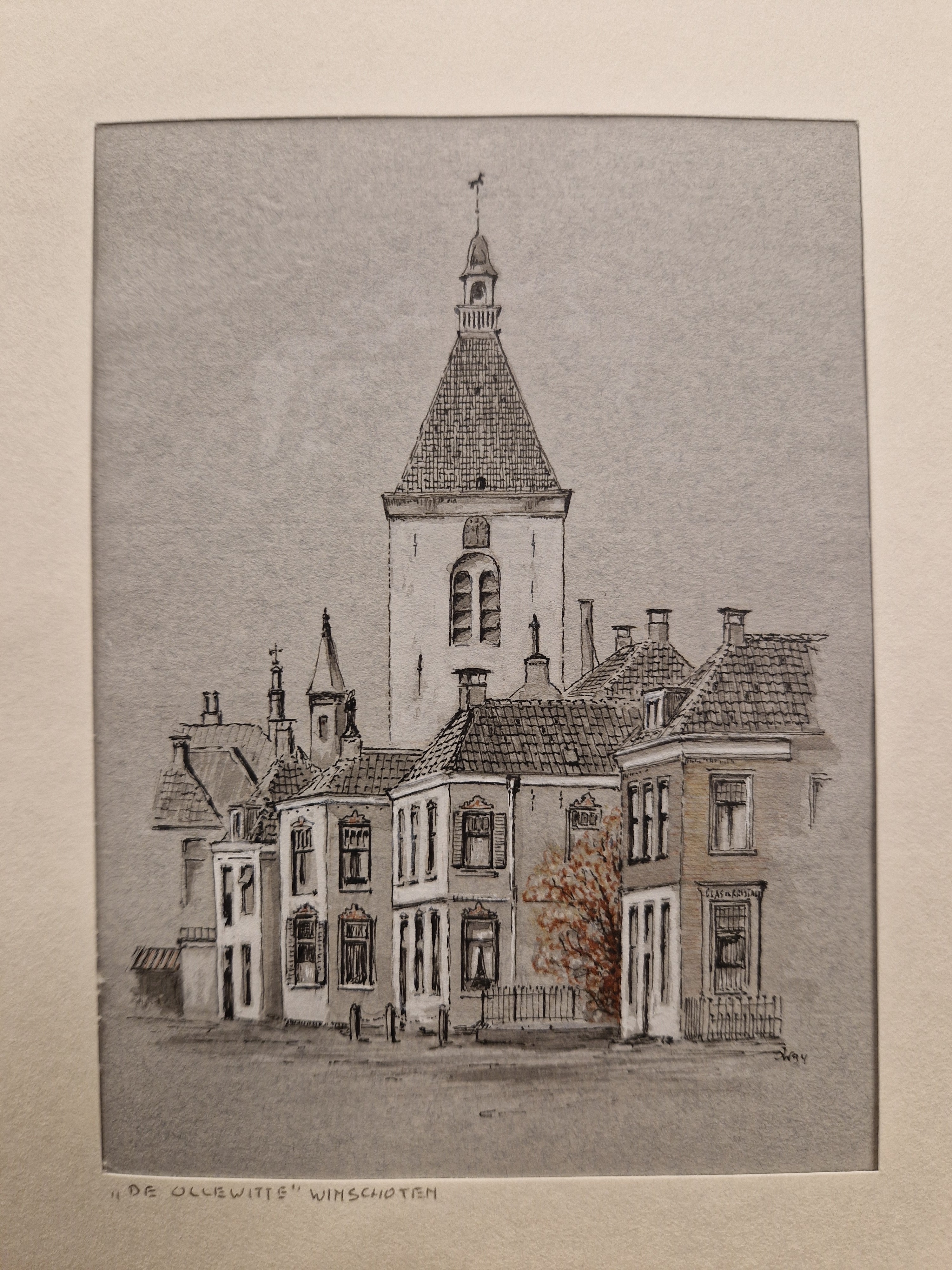 Winschoten, tekening ca 1920