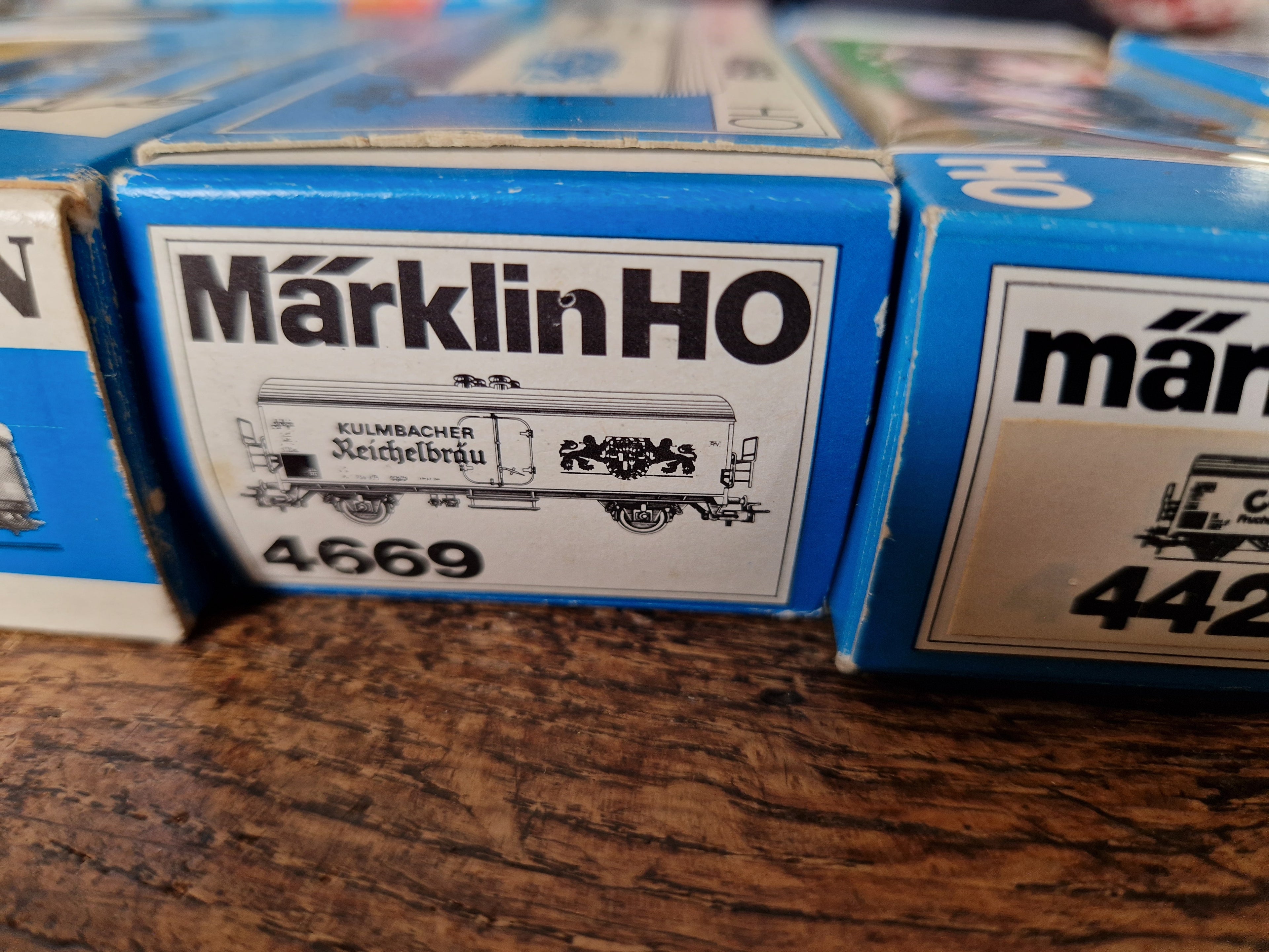 Märklin HO wagon 4136, 4420, 4619, 4669, 4425, 4646