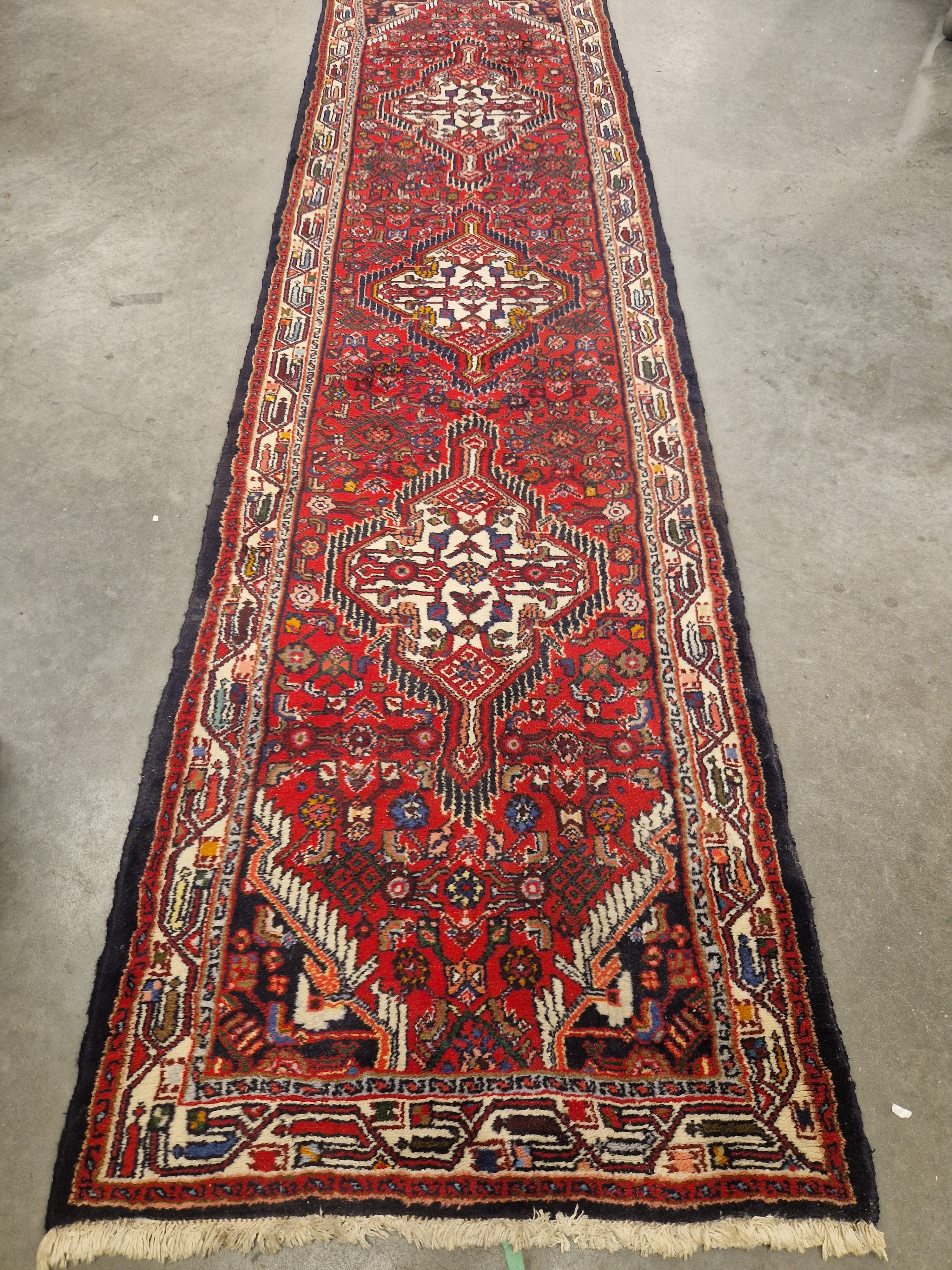 Hamadan kleed 309x85 cm