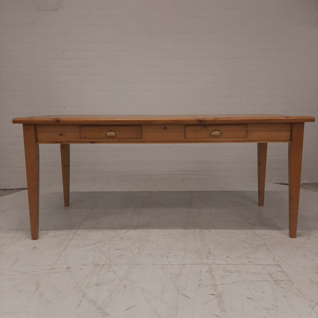 Grenen bureau / tafel