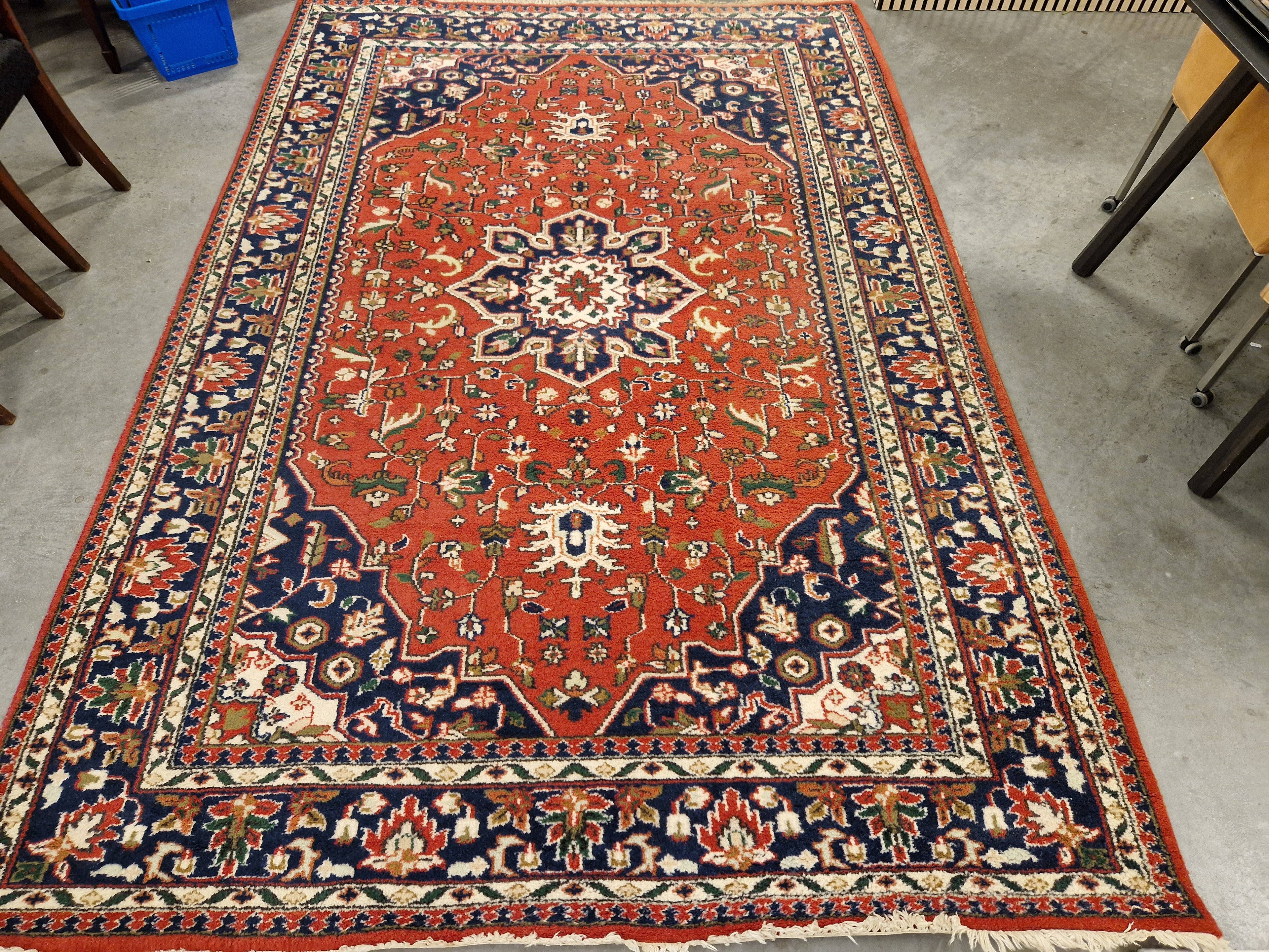 Perzisch tapijt, handgeknoopt,