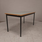 Eettafel / vergadertafel mintgroen blad