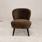 WOOOD Sara fauteuil groen