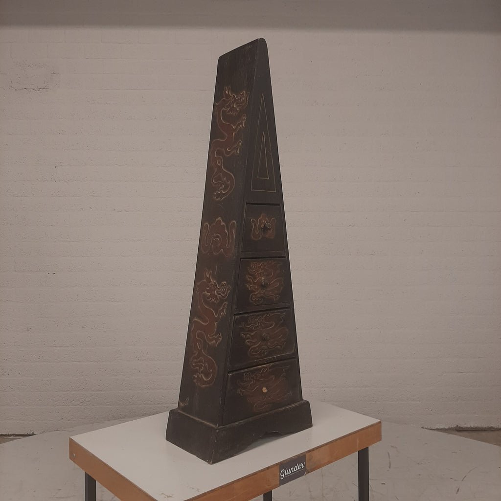 Piramide kastje
