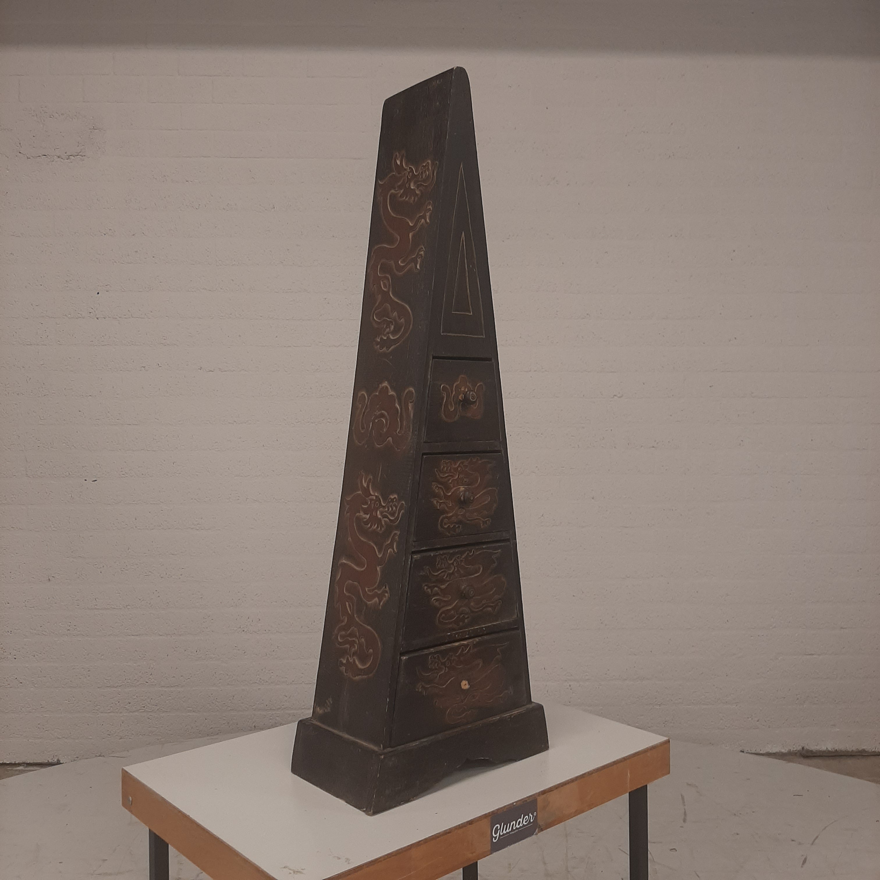 Piramide kastje