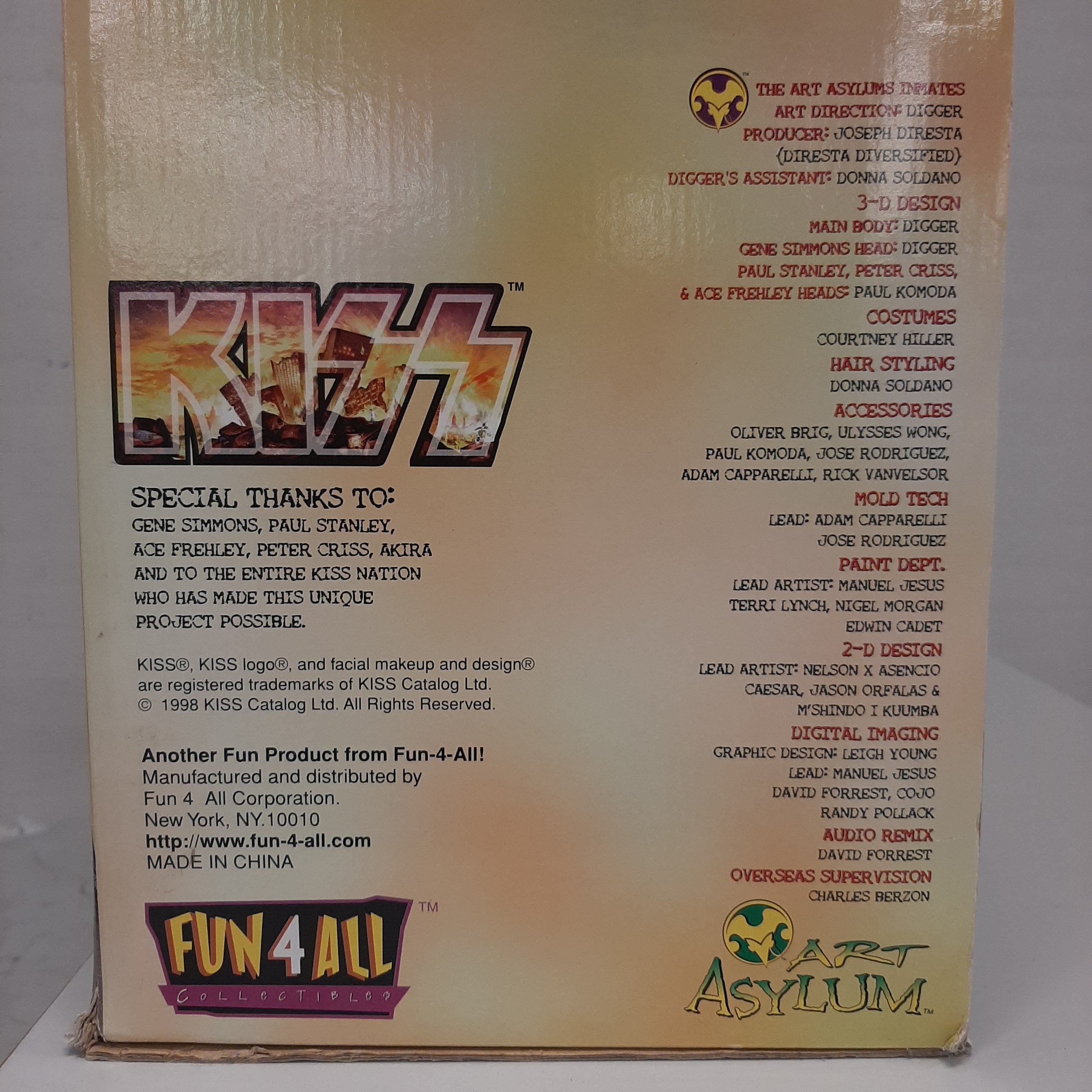 Paul Stanley KISS destroyer pop