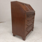 Secretaire 4 lades eikenhout