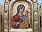 Icoon, triptiek, handmade, Byzantijns