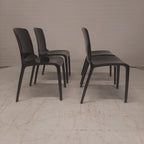 Set van 4 Tiffany Chairs zwart