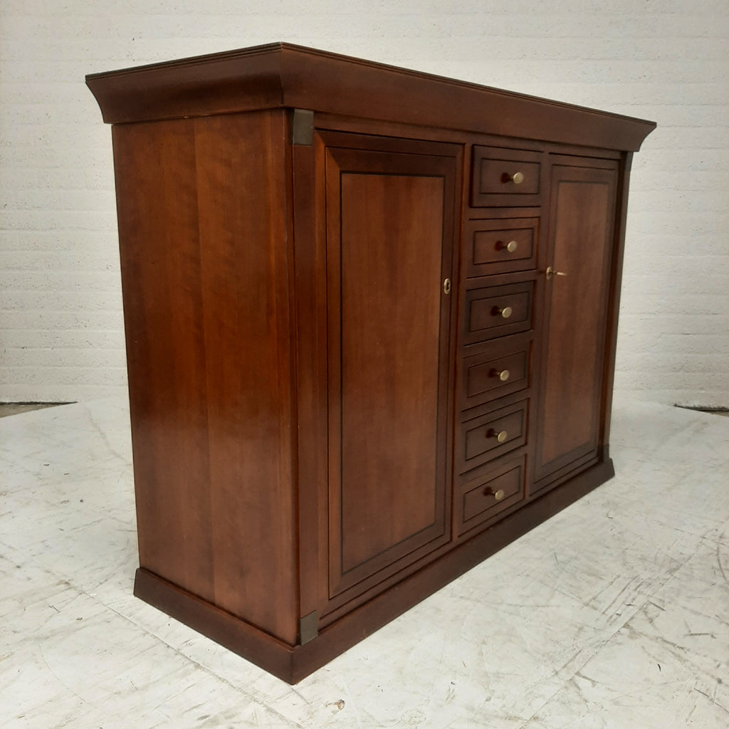 Klassiek dressoir 2 deurs / 6 lades