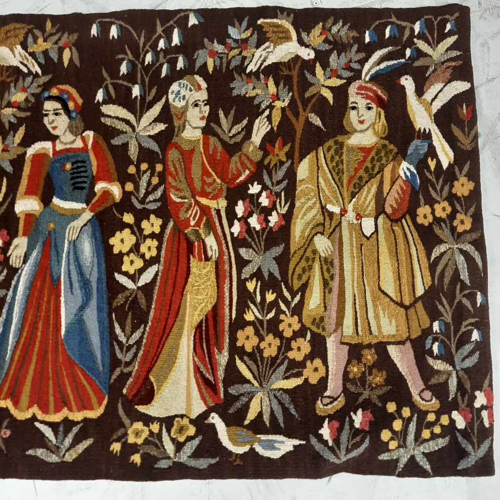 Wandkleed 4 figuren 16e eeuw