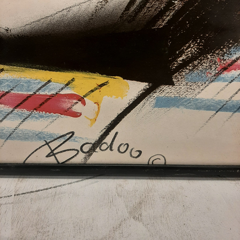 Three faces Badoo print