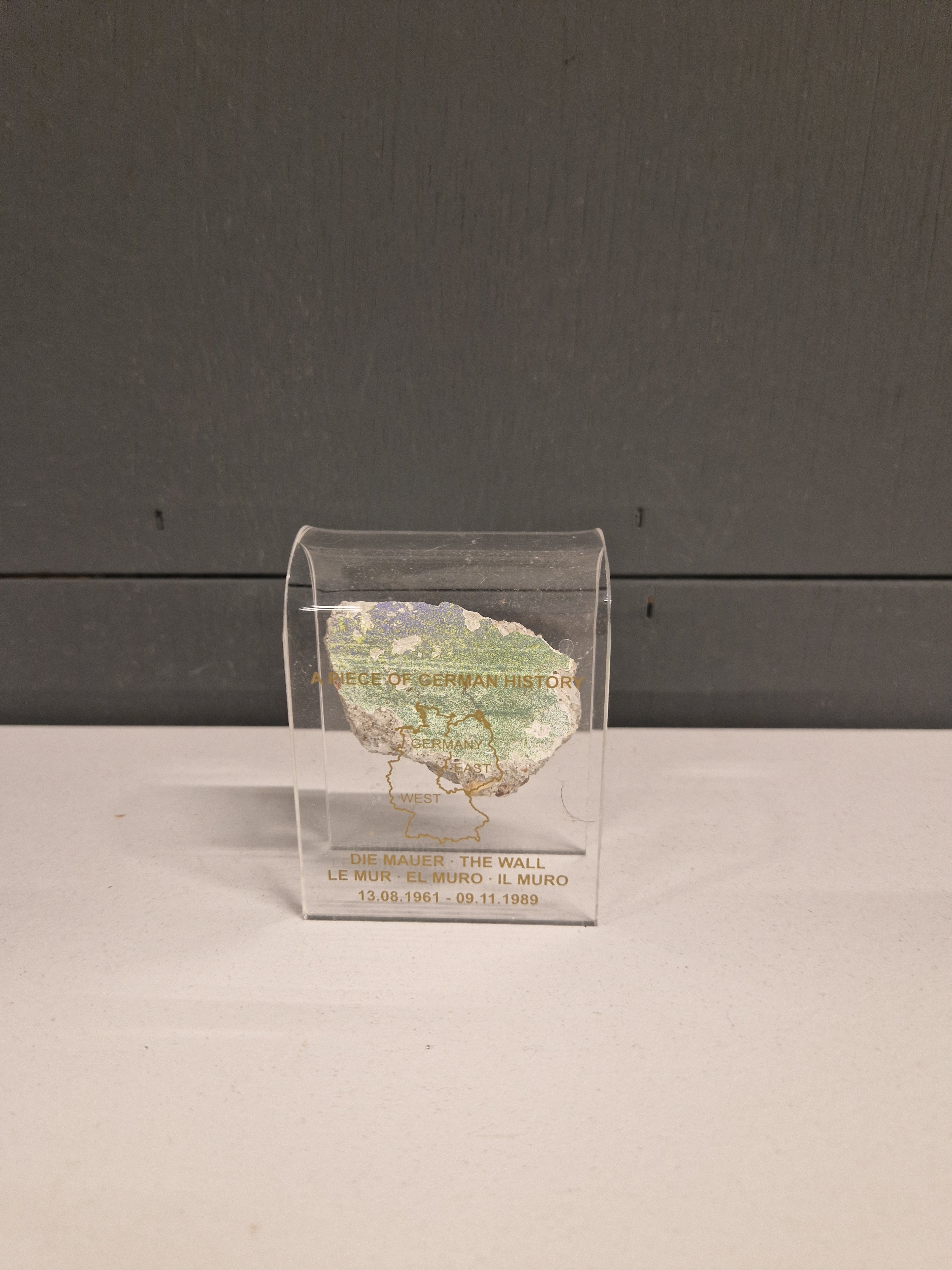 Origineel stukje Berlijnse muur