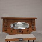 Art deco kapstok spiegel