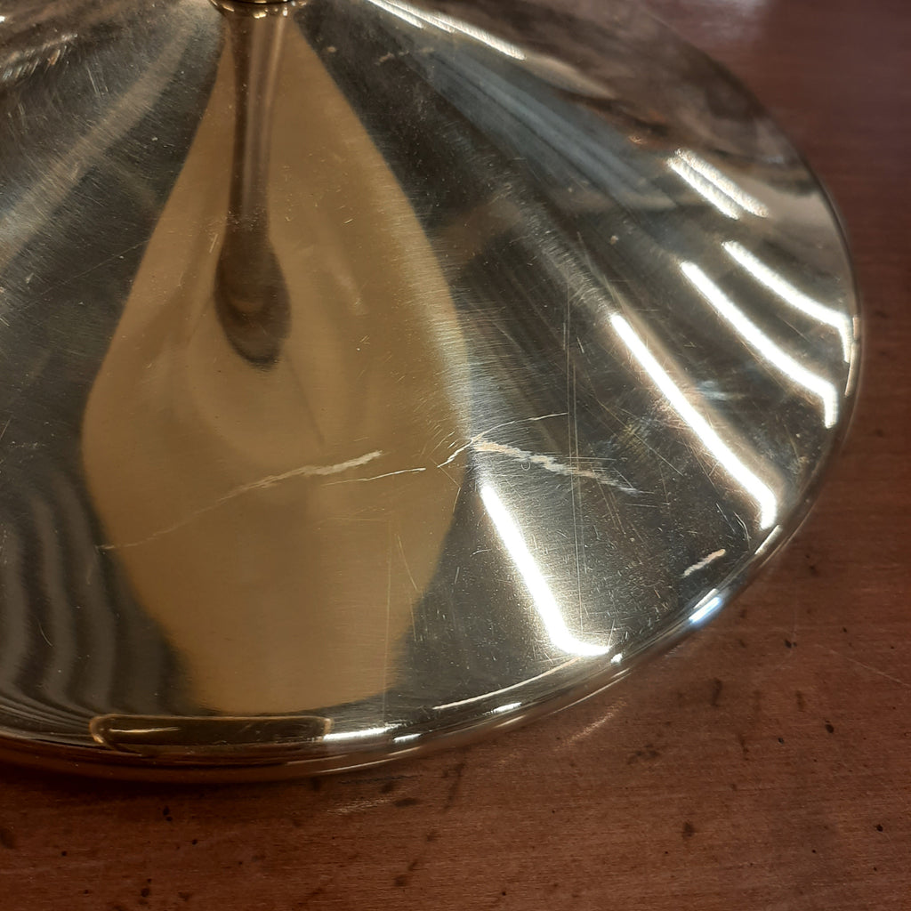 Mid century modern lamp zware kwaliteit messing voet