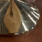 Mid century modern lamp zware kwaliteit messing voet