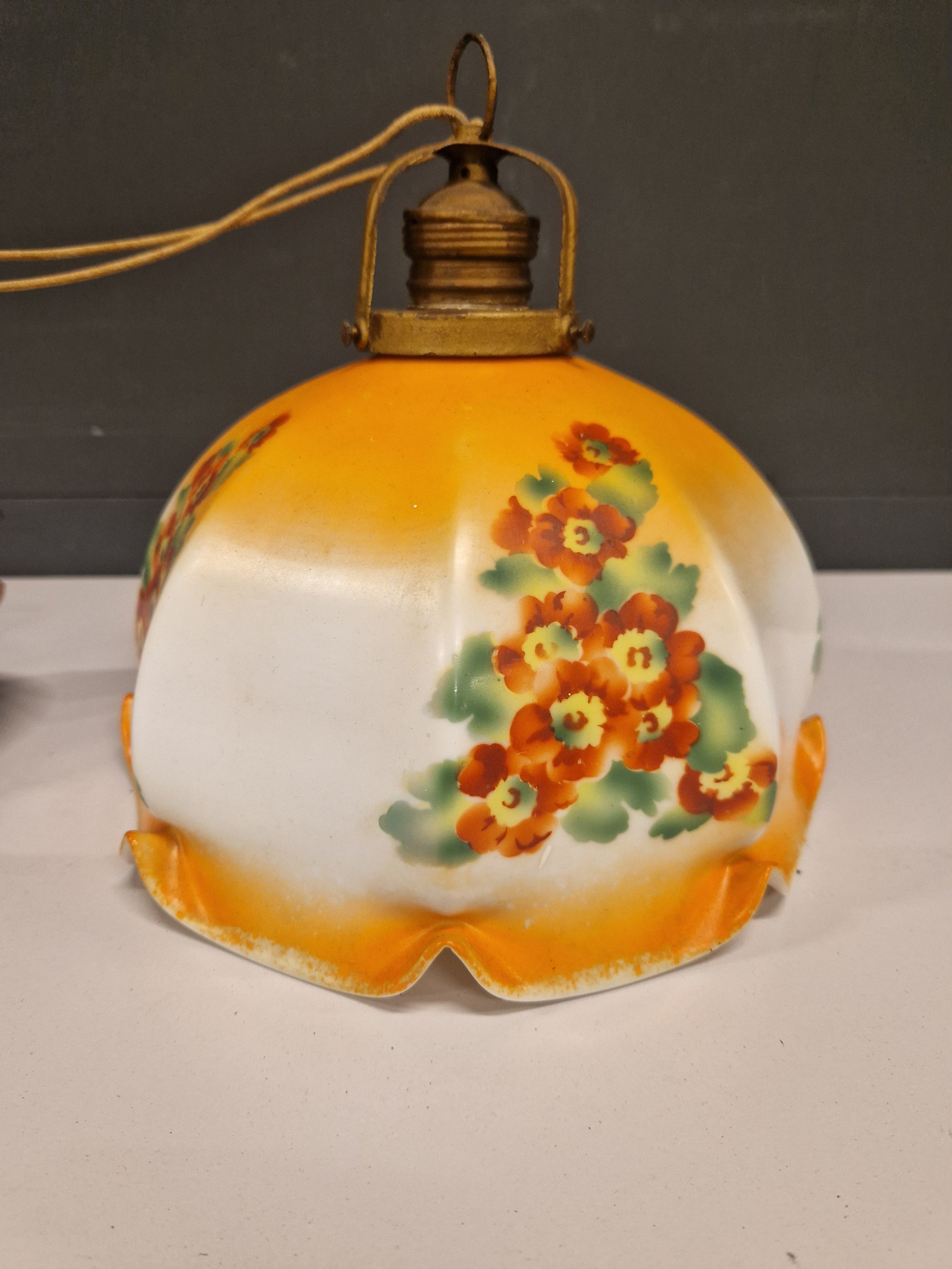 Lamp, spuitplateel, jaren 50