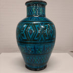 Vaas turquoise