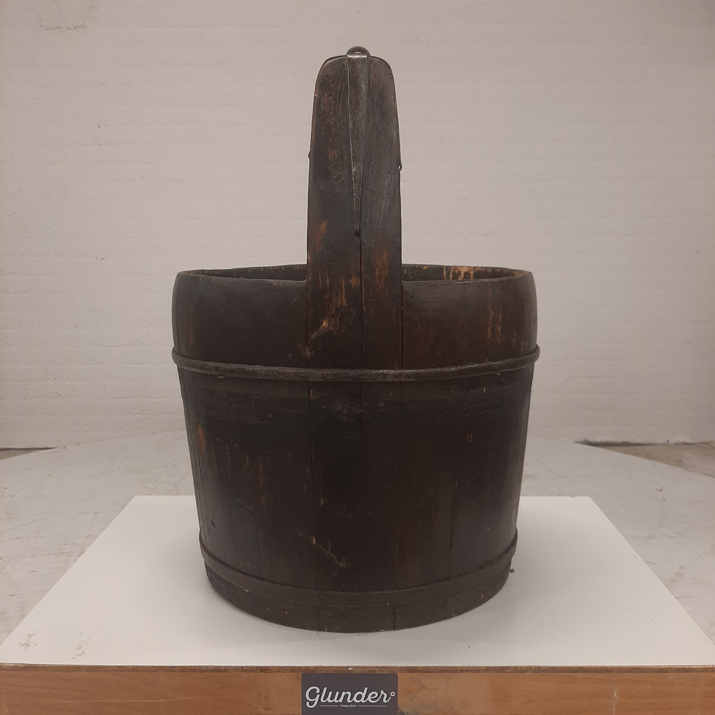 Houten emmer / putemmer